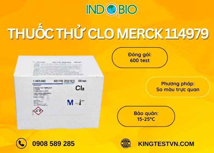 Thuốc thử clo Merck 114979&nbsp;&nbsp; &nbsp;